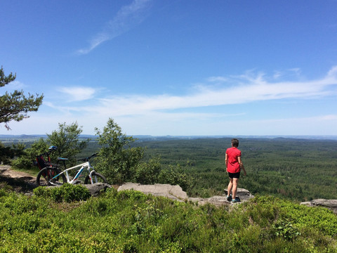Aussicht vom Schneeberg