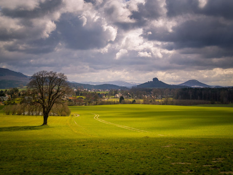 Blick vom Wolfsberg Reinhardtsdorf-Schöna
