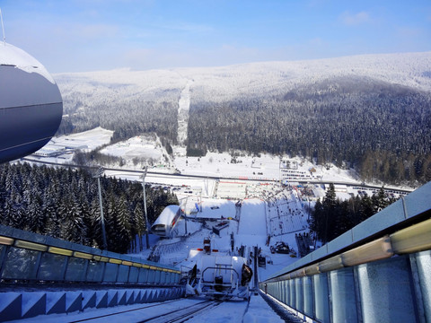Sparkasse Vogtland Arena von oben