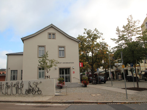 Außenansicht Tourist-Information Radebeul