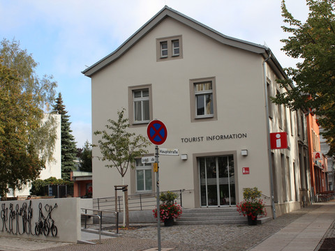 Außenansicht Tourist-Information Radebeul