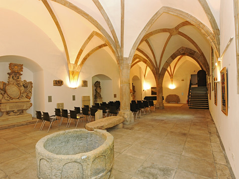 Der Kapitelsaal im StadtMuseum Pirna ist Schauplatz vieler Veranstaltungen.