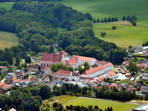 Kloster St. Marienstern - Luftaufnahme