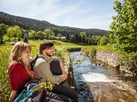 Rittersgrün am Pöhlwasser