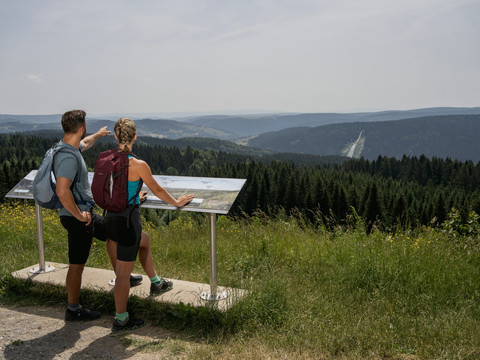 Ausblick von der Halde beim Schneckenstein