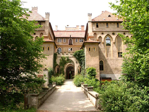 Rückansicht, Schloss Seifersdorf