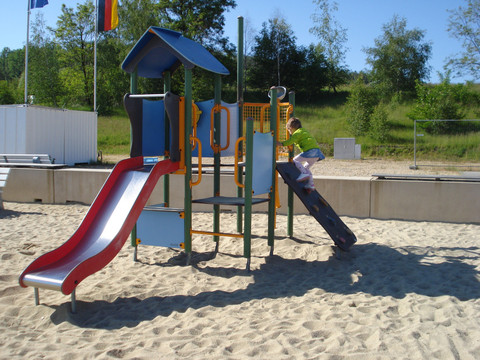 Spielplatz an der Blauen Lagune am Berzdorfer See, Schönau-Berzdorf