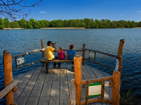 Beobachtungsplatz im Biosphärenreservat