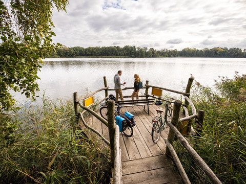 Beobachtungsplatz im Biosphärenreservat