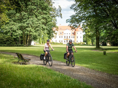 Schlosspark in Milkel