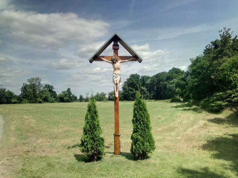 Gebetsäule bei Räckelwitz