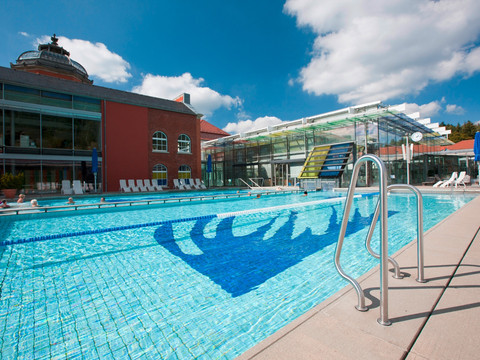 Badelandschaft im Albert Bad Bad Elster