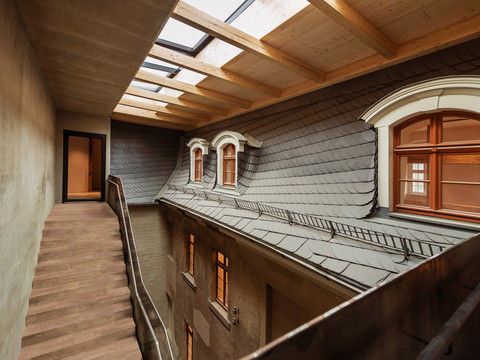 Fabrik der Fäden - Innenansicht