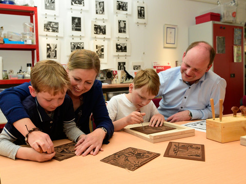 Spaß im Erich Ohser Haus mit Galerie e.o.plauen