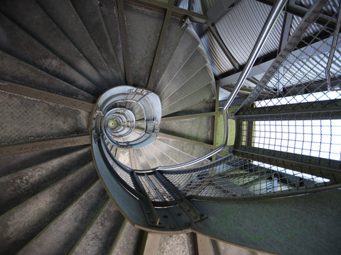 Wendeltreppe im Bärensteinturm