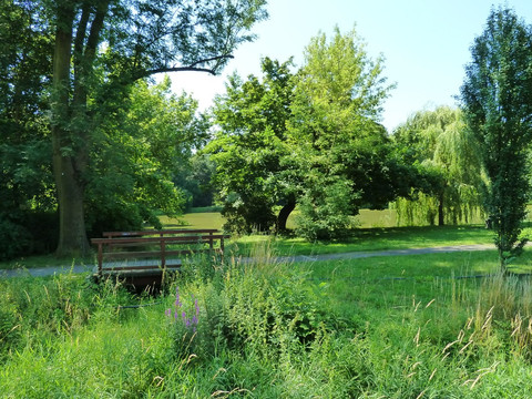 Parthe-Wanderweg bei Taucha