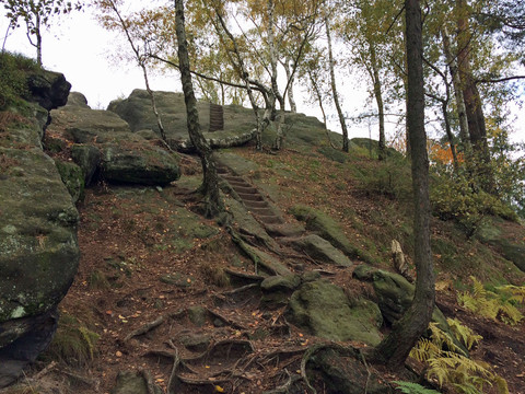 Aufstieg zur Hohen Liebe