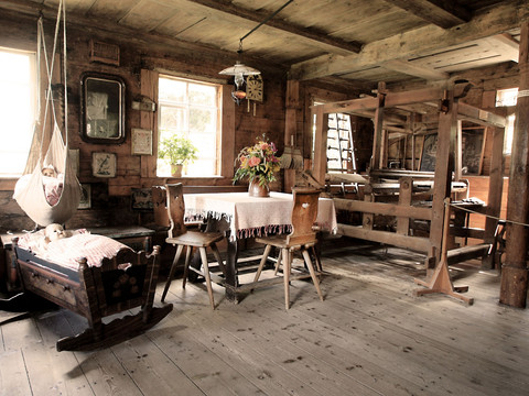 Blockstube Freilichtmuseum Landwüst