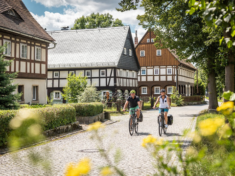 Typische Umgebindehäuser