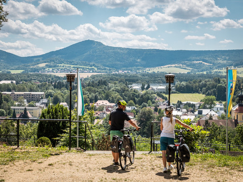 Ausblick auf die Lausche