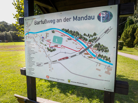 Barfußweg in Mittelherwigsdorf