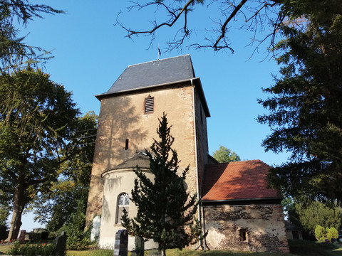 Kirche in Taubenpreskeln bei Gera