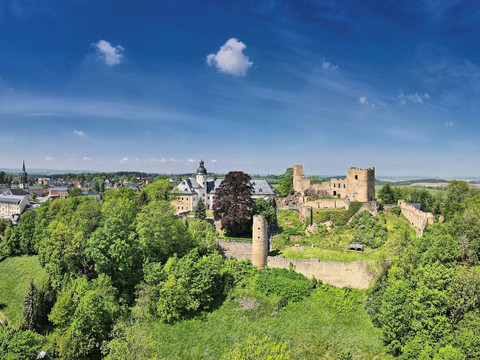 Stadt Frauenstein mit Burgruine