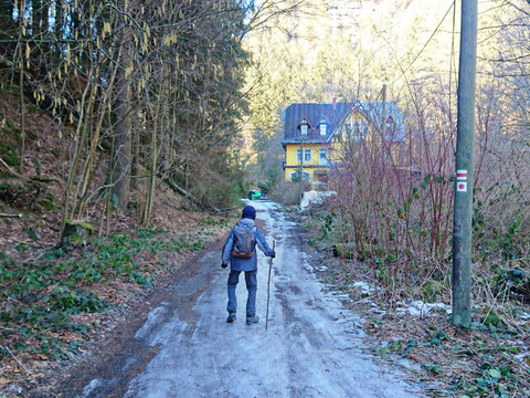 Auf dem Polenztalweg