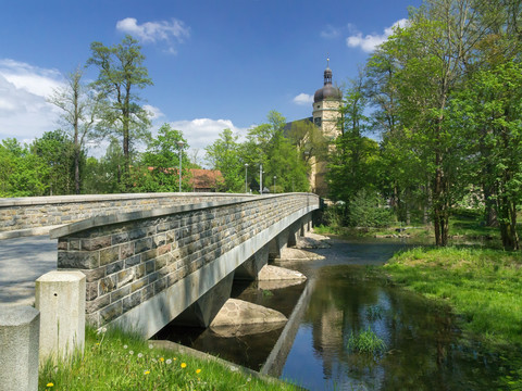 Elsterbrücke in Kürbitz / Vogtland