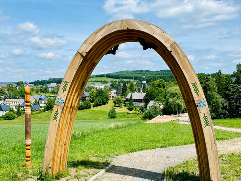 BLOCKLINE Portal "Fledermaus" in Seiffen