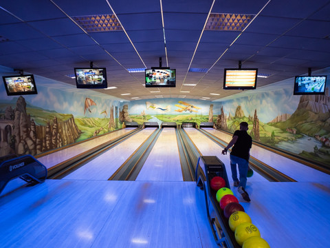 Bowling im Freizeitzentrum "Hains"