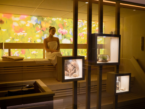 Kräutersauna im Freizeitzentrum "Hains"