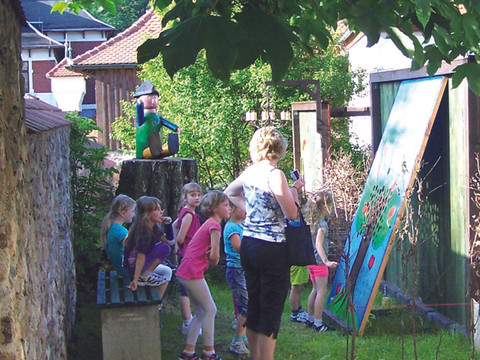 Das Märchenlabyrinth im Spielzeugland Stockhausen - draußen