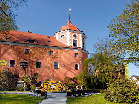 Blumenuhr Zittau
