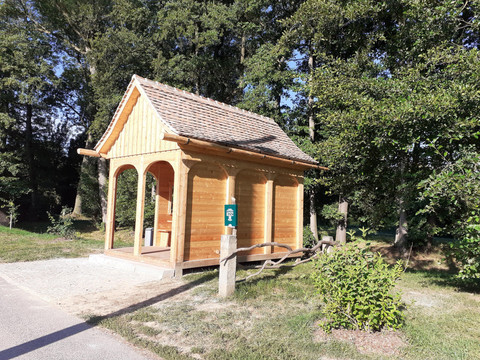 Rasthütte an der Himmelsbrücke in Sohland a.d. Spree