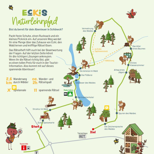 So verläuft der Naturlehrpfad