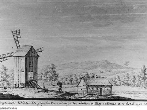 ehemalige Windmühle, Klingewalde
