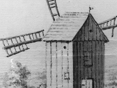 ehemalige Windmühle, Klingewalde