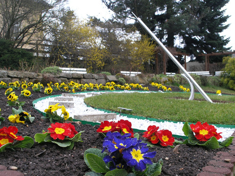 Frühlingsbepflanzung