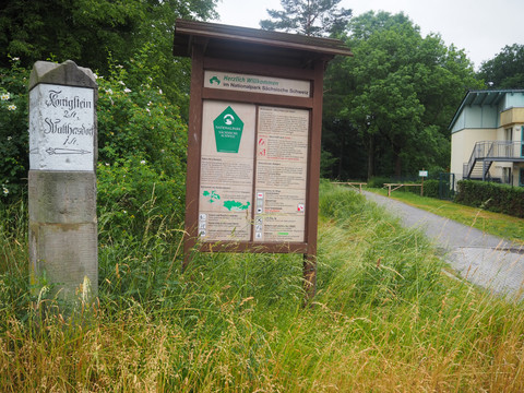 Beschilderung Hohnstein-Seniorenheim