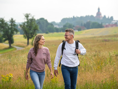 Wanderweg Moritzburg Richtung Coswig
