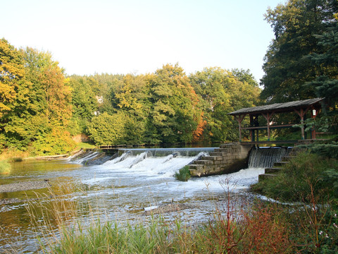 Elsterwehr in Neumühle/Elster