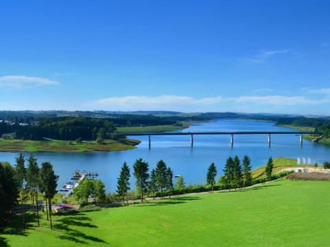 Panoramablick Zeulenrodaer Meer
