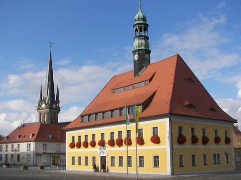 Rathaus in Neustadt/Sa.