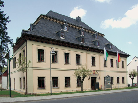 Herrenhaus Tannenbergsthal mit Heimatstube