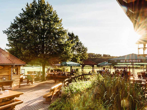 Restaurant Mühlenstube mit Biergarten am Erlebnishotel Zur Schiffsmühle in Grimma