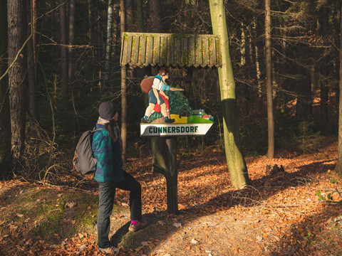 Cunnersdorf Wanderschild