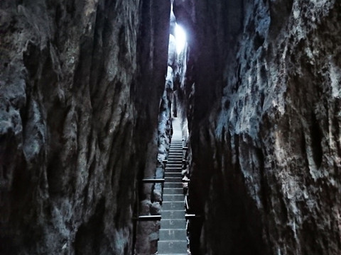 Himmelsleiter zum Kuhstallplateau