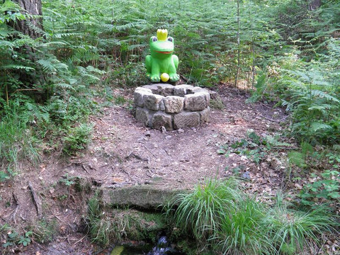 Lindenhofquelle mit Froschkönig