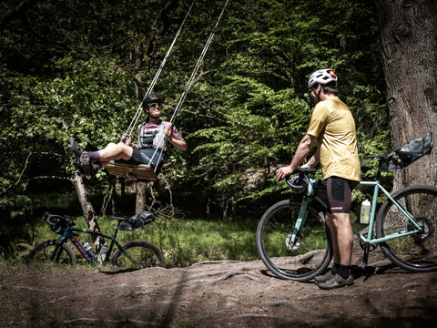 Gravel-Pause am RockHead